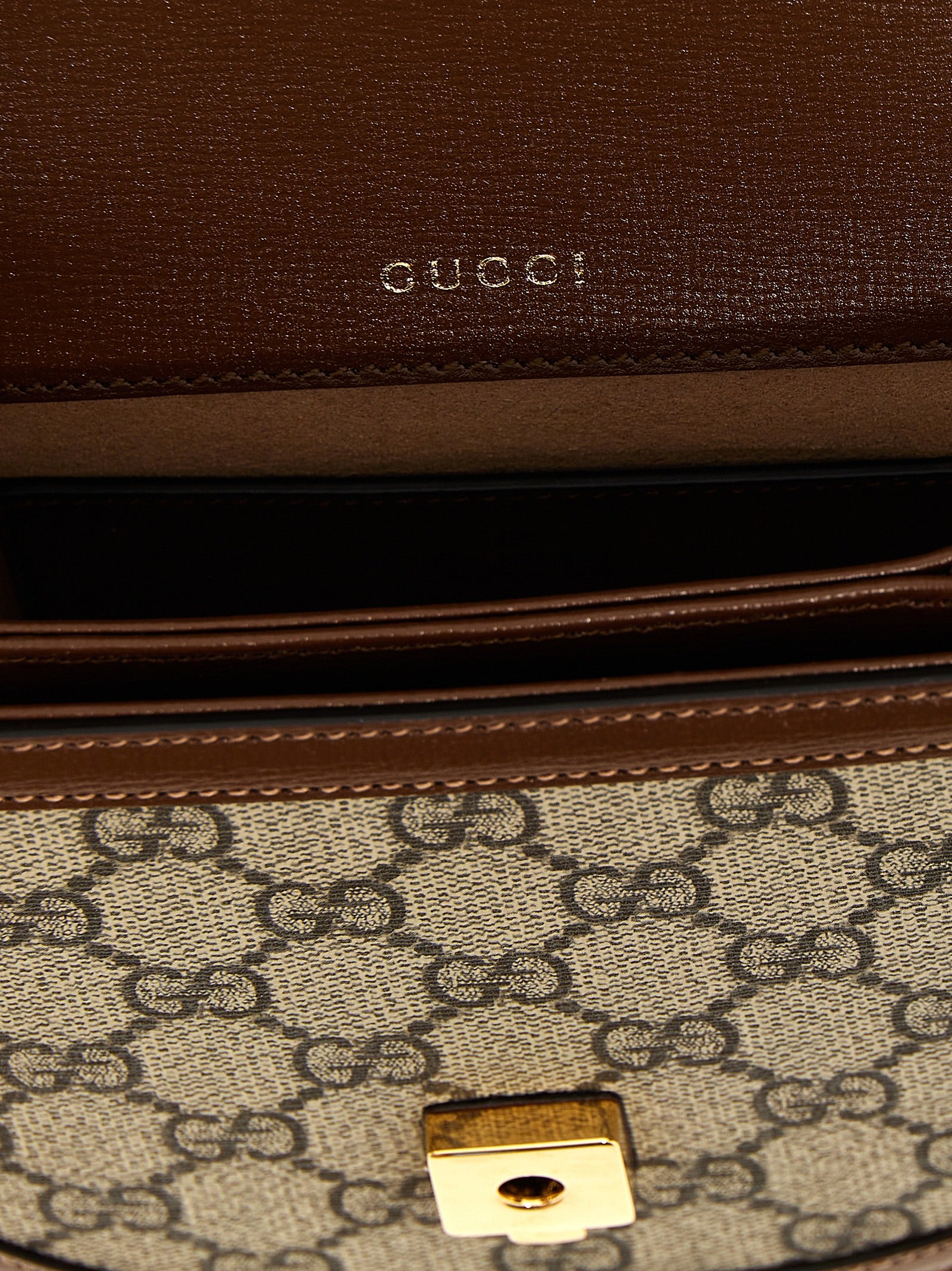 Gucci Horsebit 1955 Handbag Brown