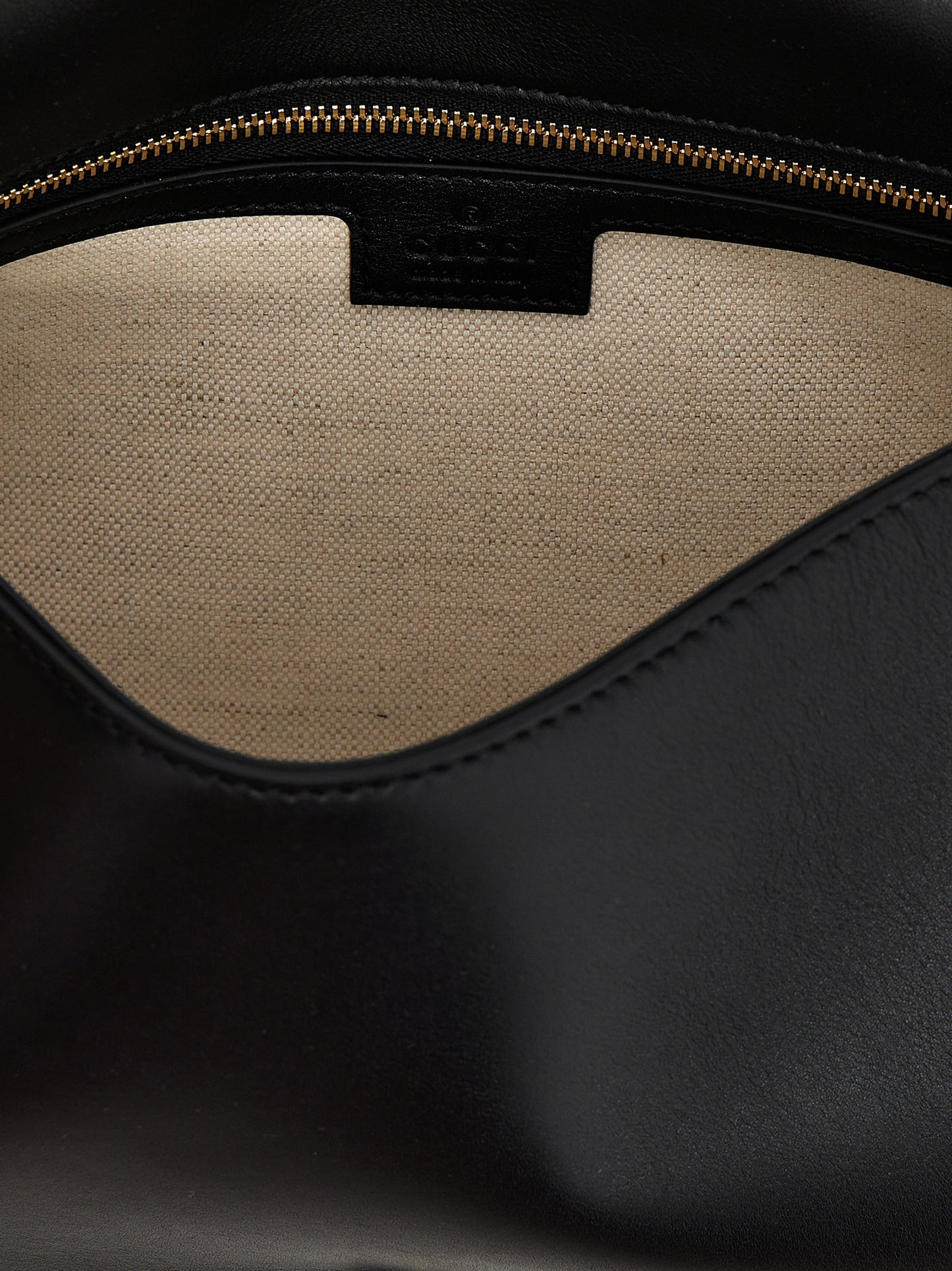 Gucci Blondie Medium Leather Handbag in Black