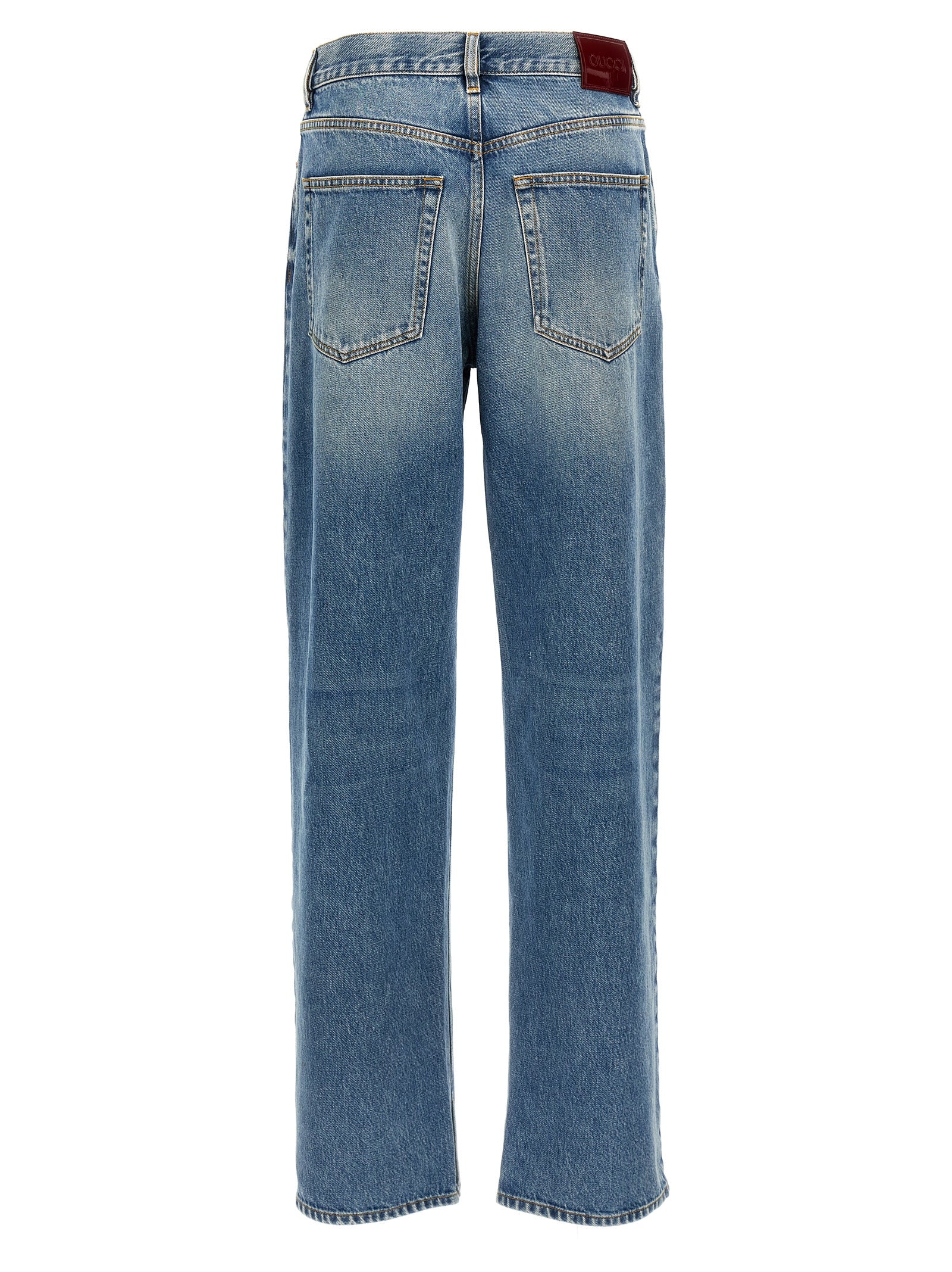 Gucci Boyfriend Jeans in Blue Cotton