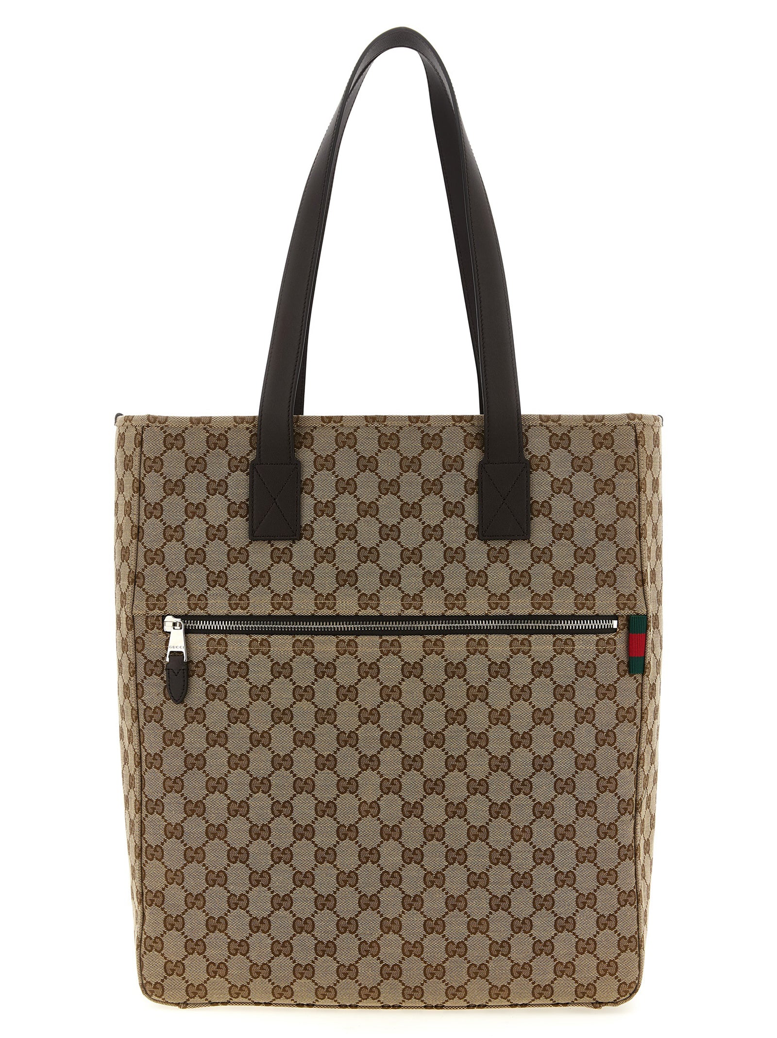 Gucci Brown GG Fabric Shoulder Bag