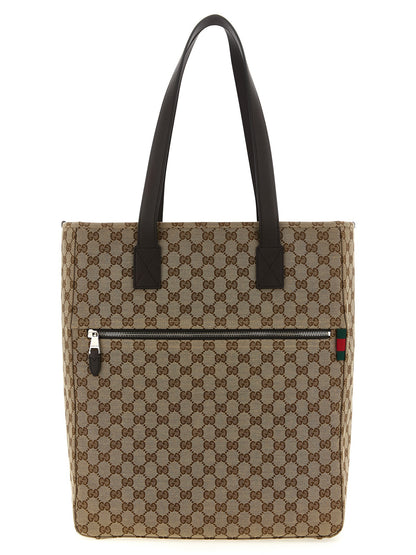 Gucci Brown GG Fabric Shoulder Bag
