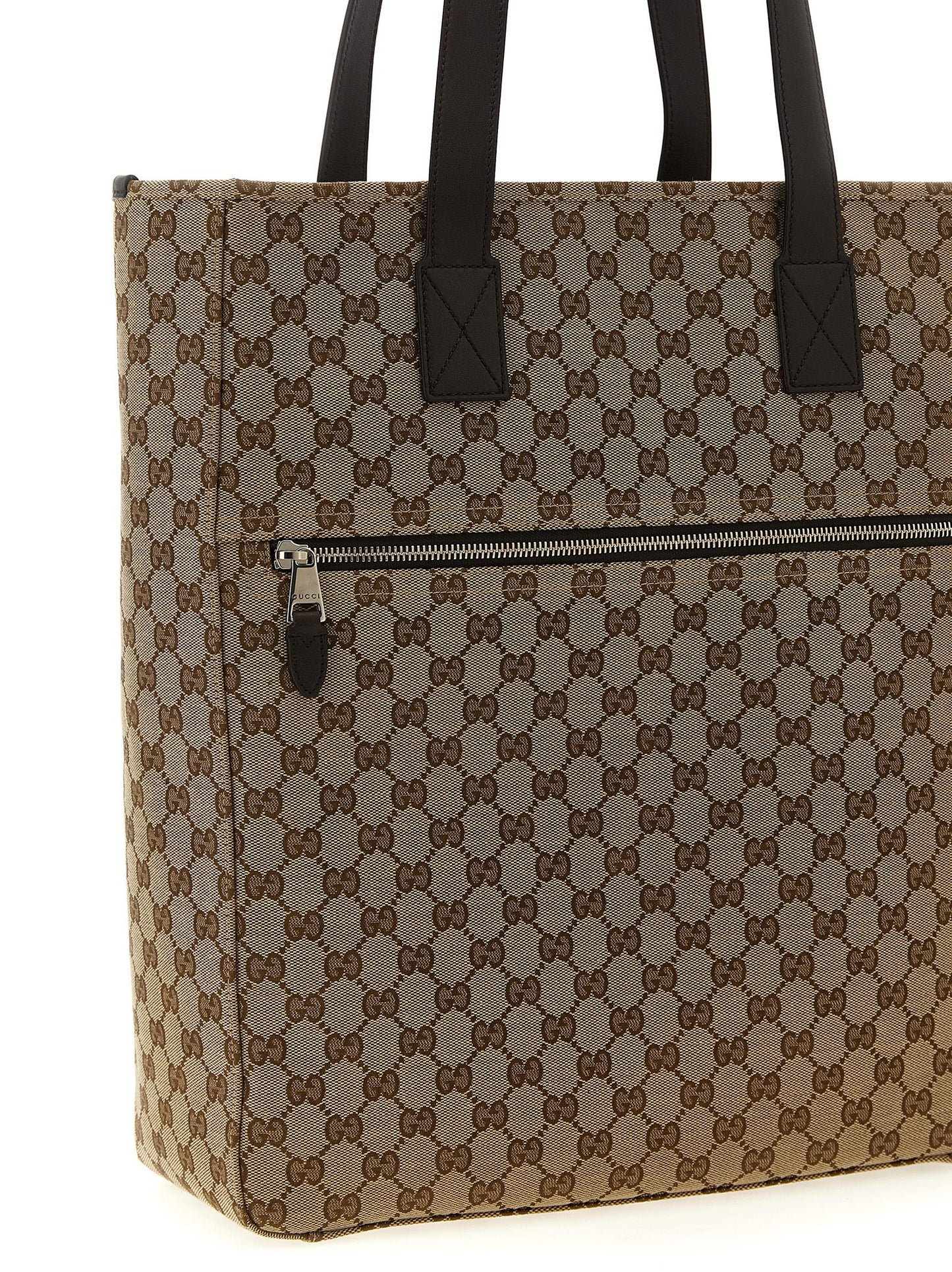 Gucci Brown GG Fabric Shoulder Bag