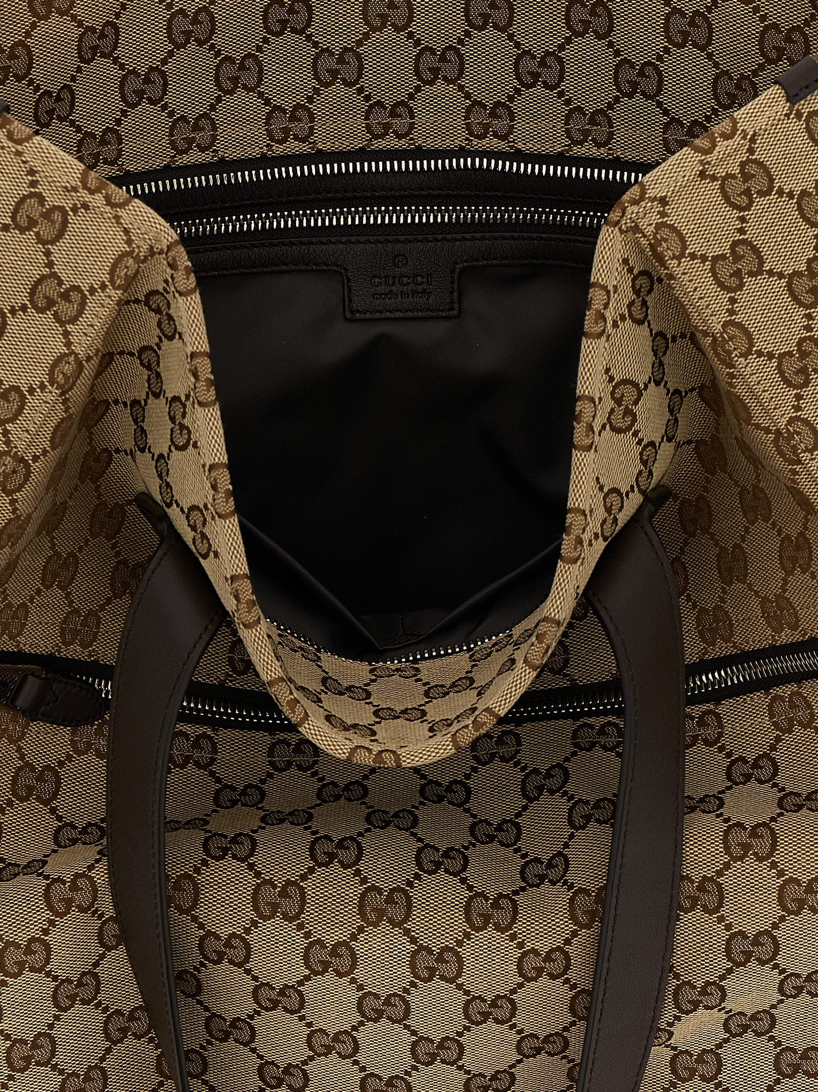 Gucci Brown GG Fabric Shoulder Bag