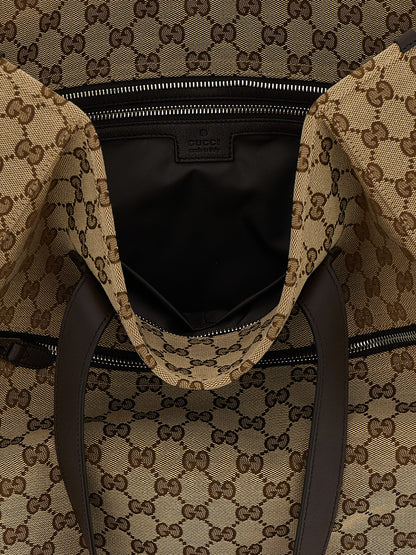 Gucci Brown GG Fabric Shoulder Bag