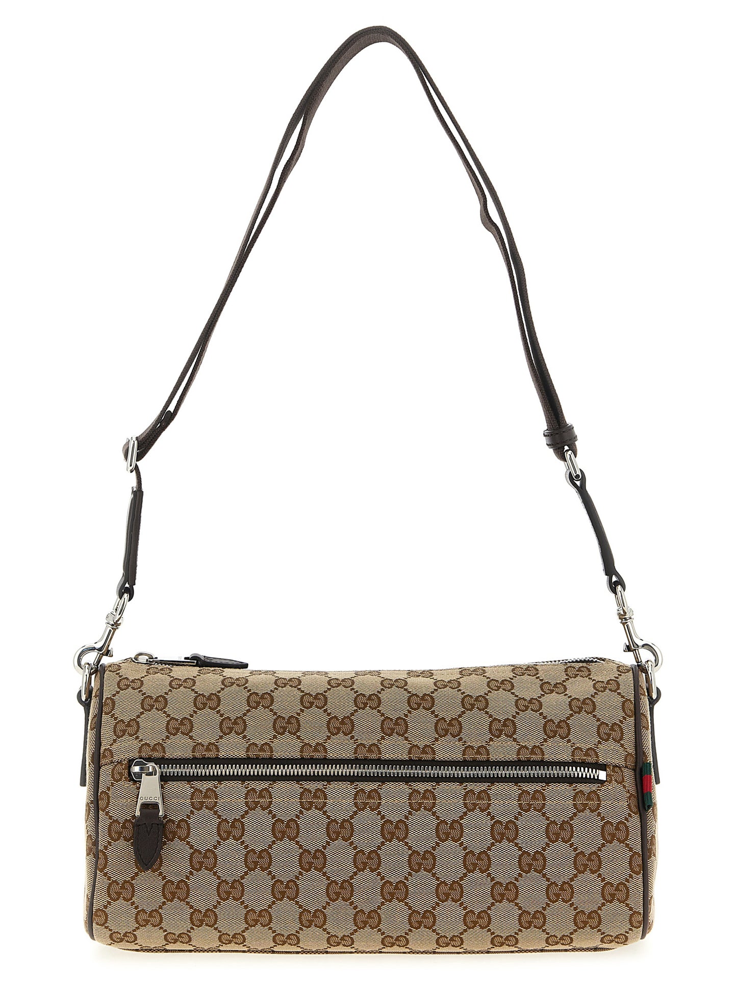 Gucci Beige GG Fabric Crossbody Bag
