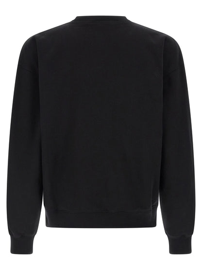 Gucci Brushed Cotton Jersey Sweatshirt in Black