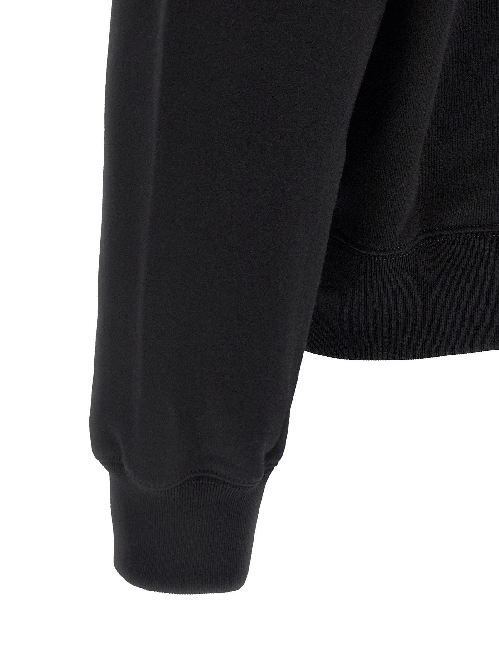 Gucci Brushed Cotton Jersey Sweatshirt in Black