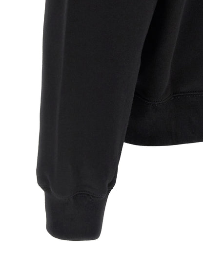 Gucci Brushed Cotton Jersey Sweatshirt in Black