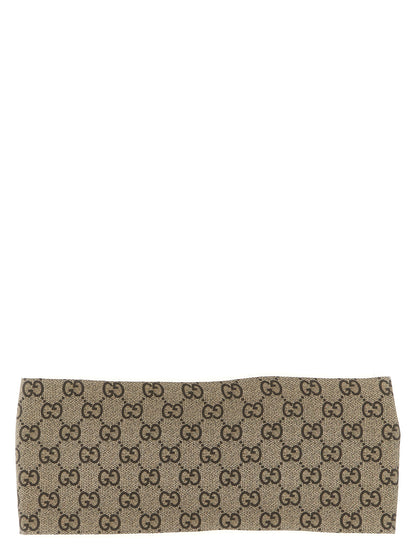 Gucci Beige Silk Twill Headband