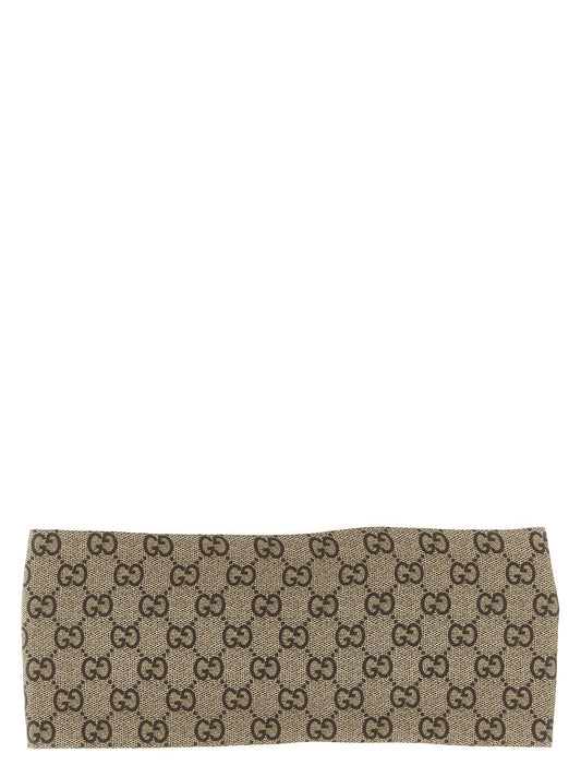 Gucci Beige Silk Twill Headband