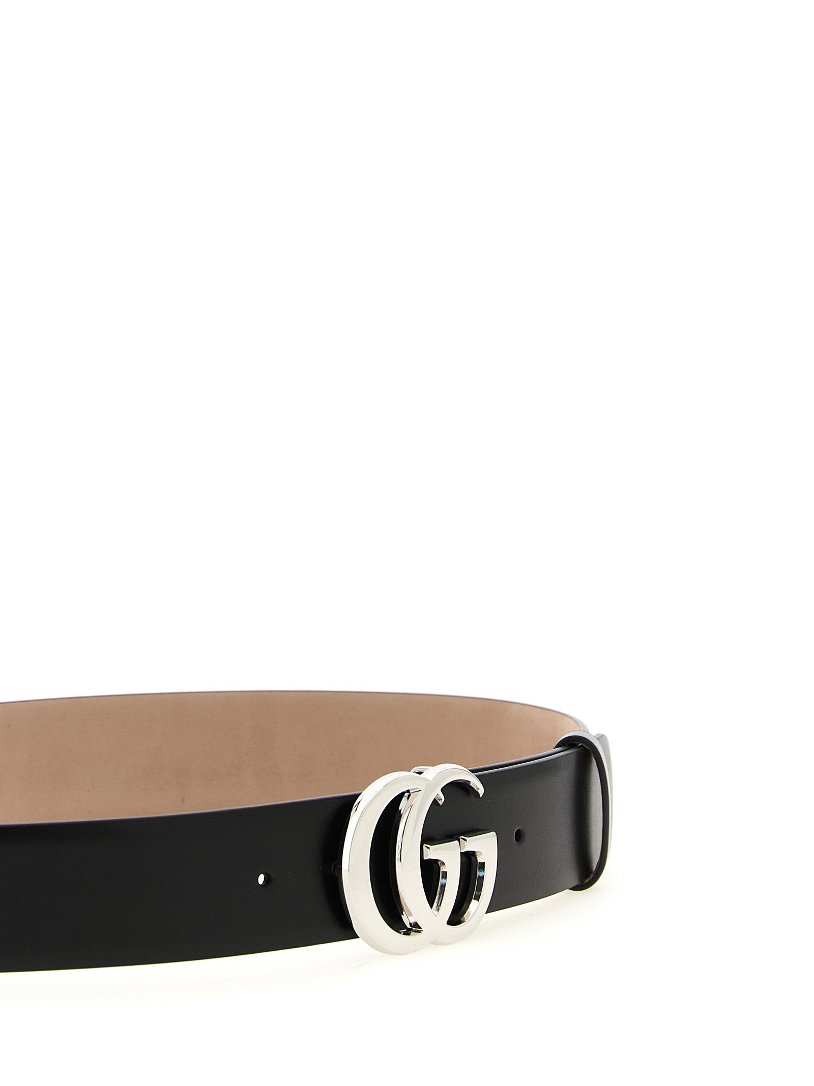 Gucci Black Calfskin Marmont Regular Belt