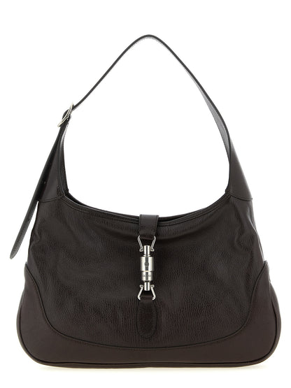 Gucci Jackie 1961 Brown Goatskin Shoulder Bag
