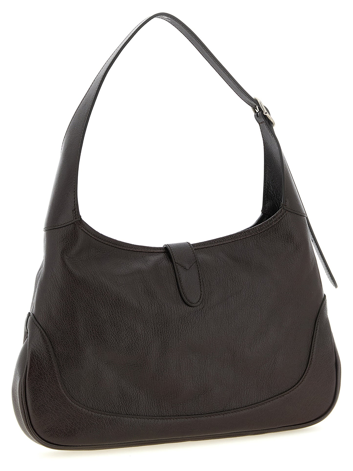 Gucci Jackie 1961 Brown Goatskin Shoulder Bag