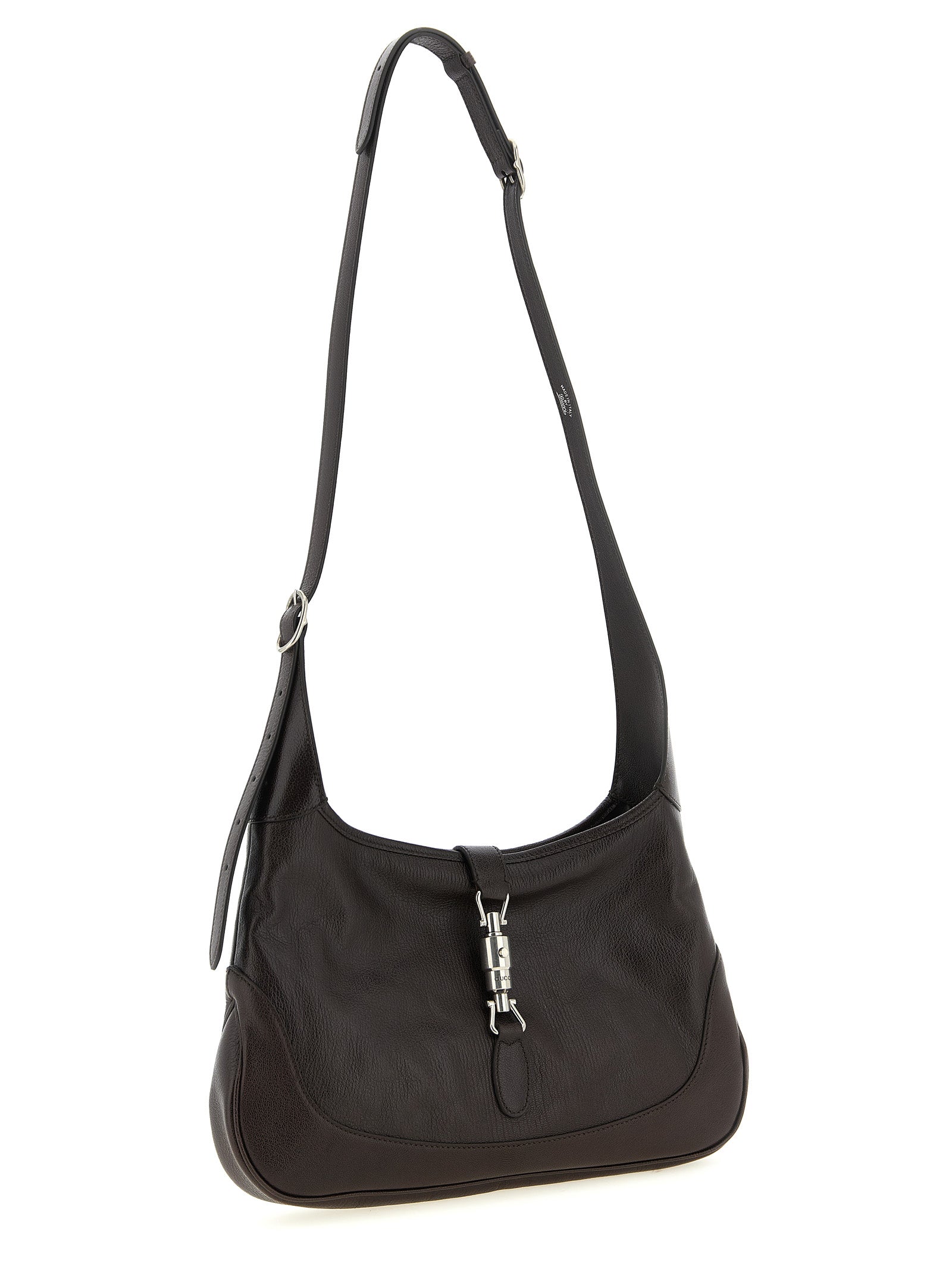 Gucci Jackie 1961 Brown Goatskin Shoulder Bag