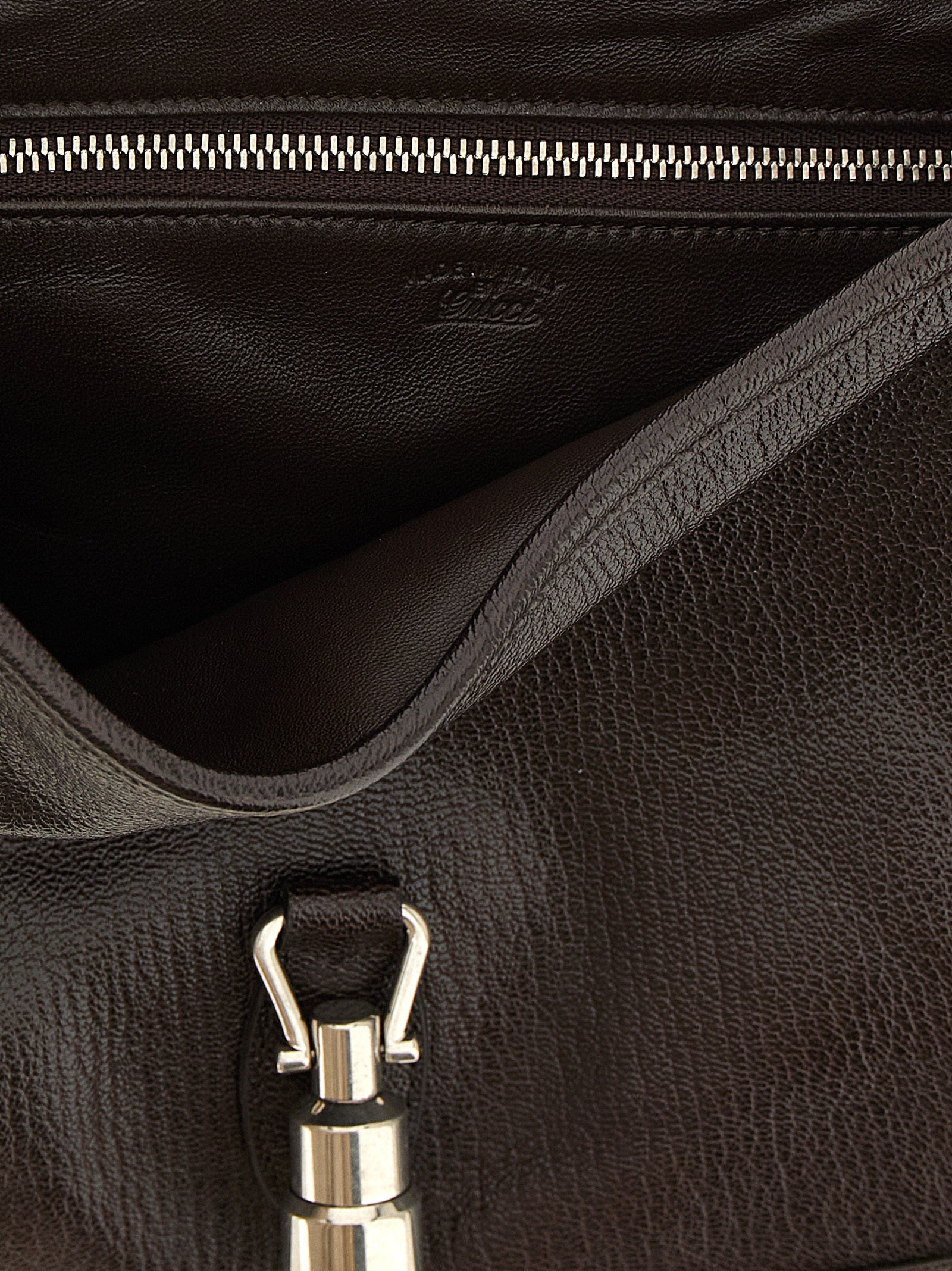 Gucci Jackie 1961 Brown Goatskin Shoulder Bag