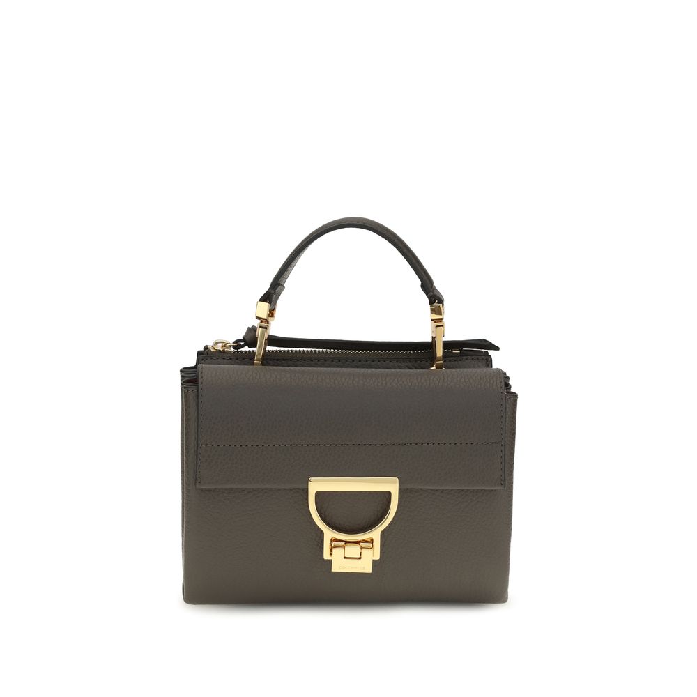 Coccinelle Brown Calf Leather Arlettis Handbag