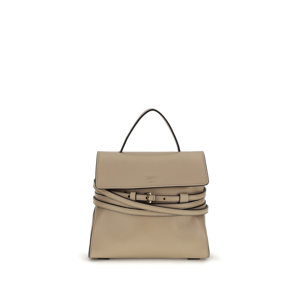 Moschino Beige Goatskin Tie Me Handbag