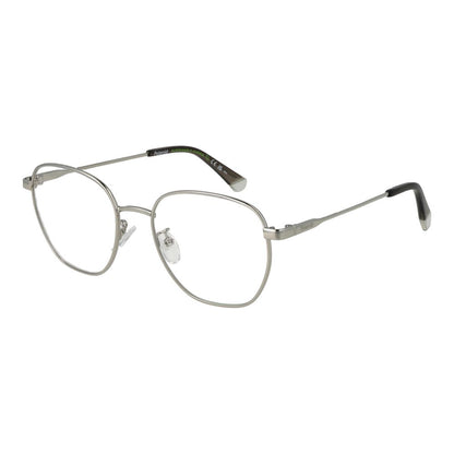 Polaroid Men’s Optical Glasses – Silver Full-Rim Frame
