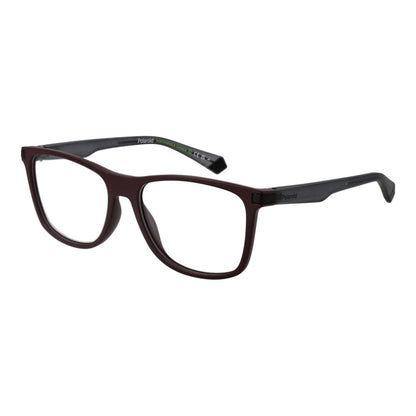 Polaroid Men’s Optical Glasses – Burgundy Full-Rim Frame