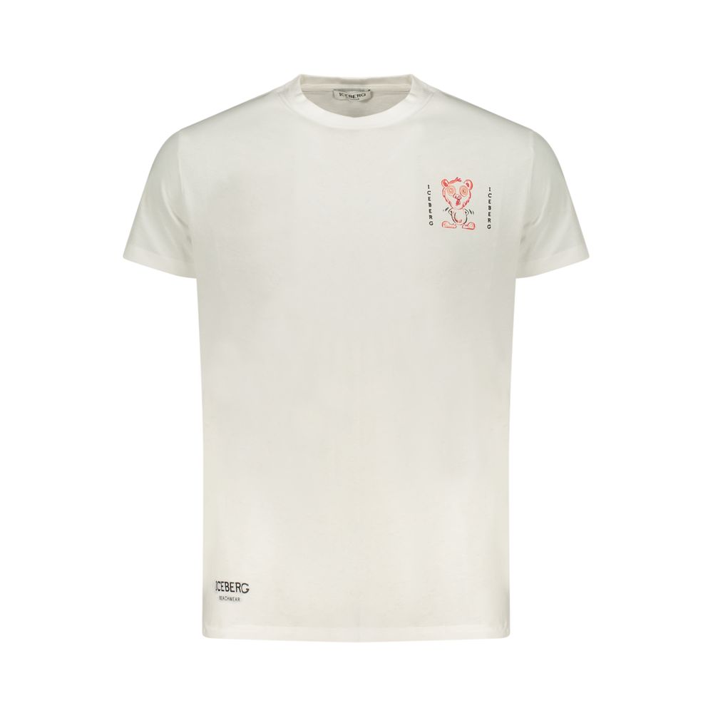 Iceberg Sun Spell Crew Neck T-Shirt Bianco XXL