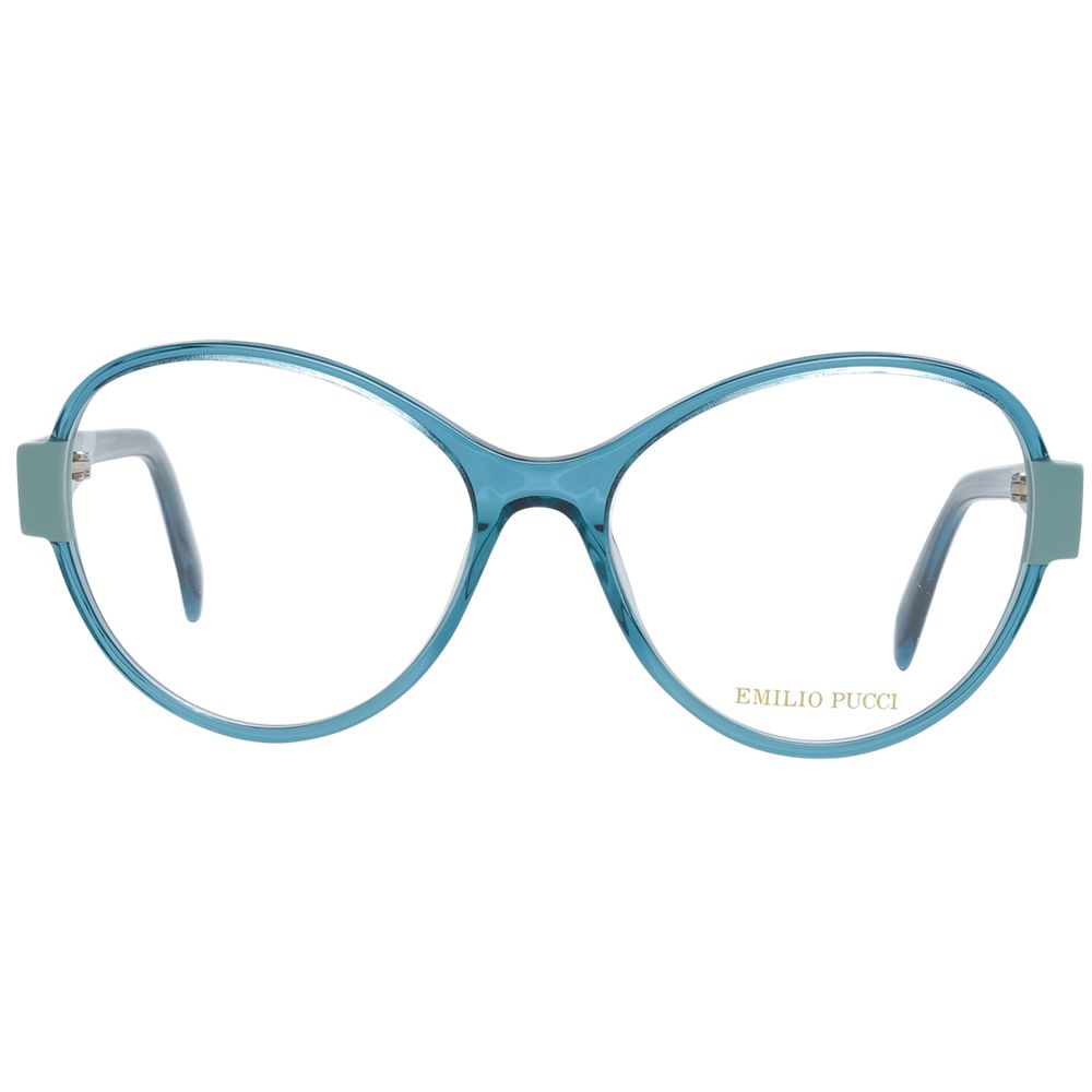 Emilio Pucci Women’s Optical Glasses – Green Butterfly Frame