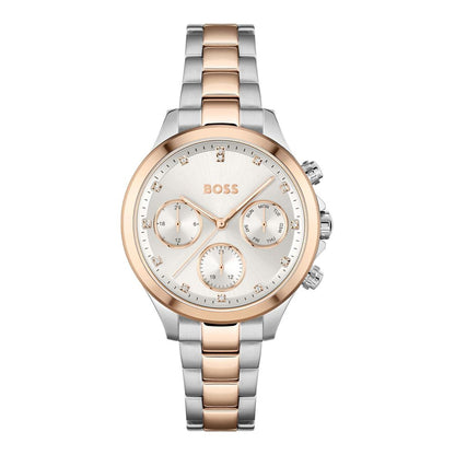 Hugo Boss Women's Quartz Dress Watch, Stainless Steel, Gold