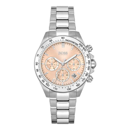 Hugo Boss Women’s Gray Stainless Steel Bracelet Watch