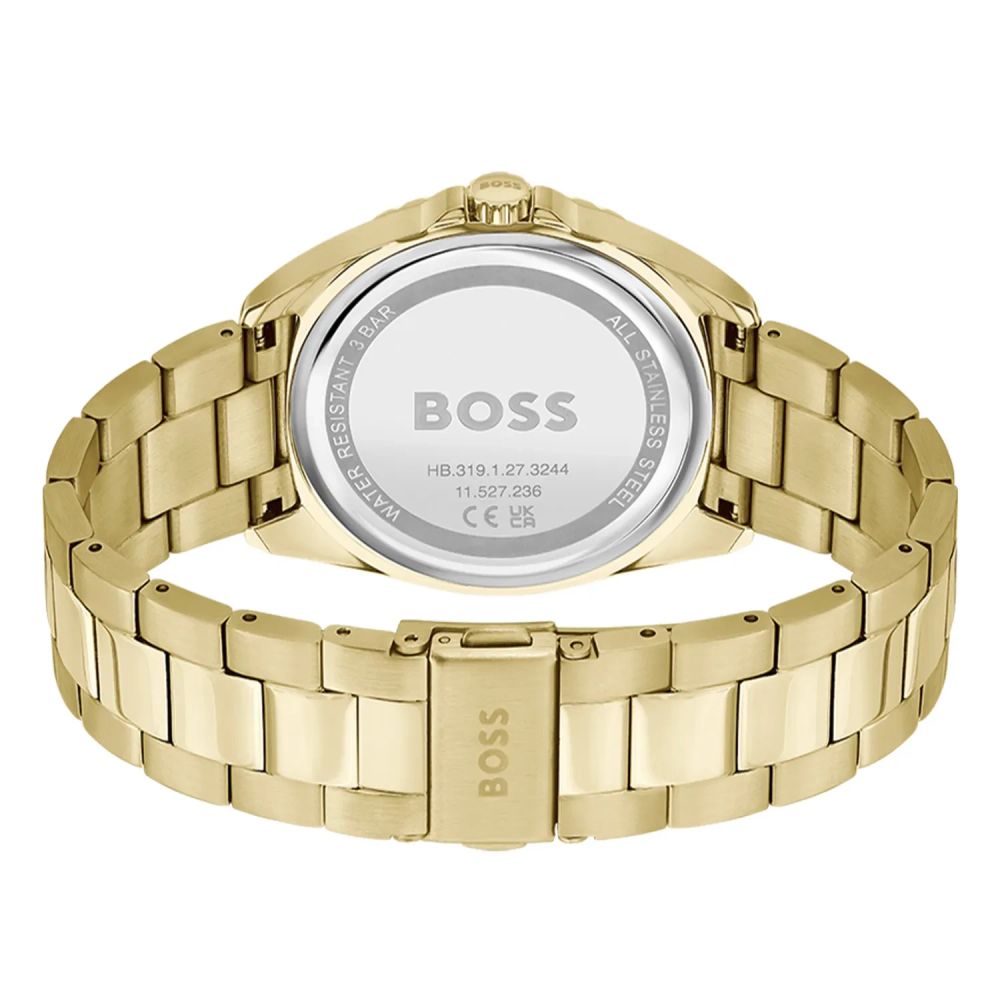 Hugo Boss Women's Gold Stainless Steel Dress Watch