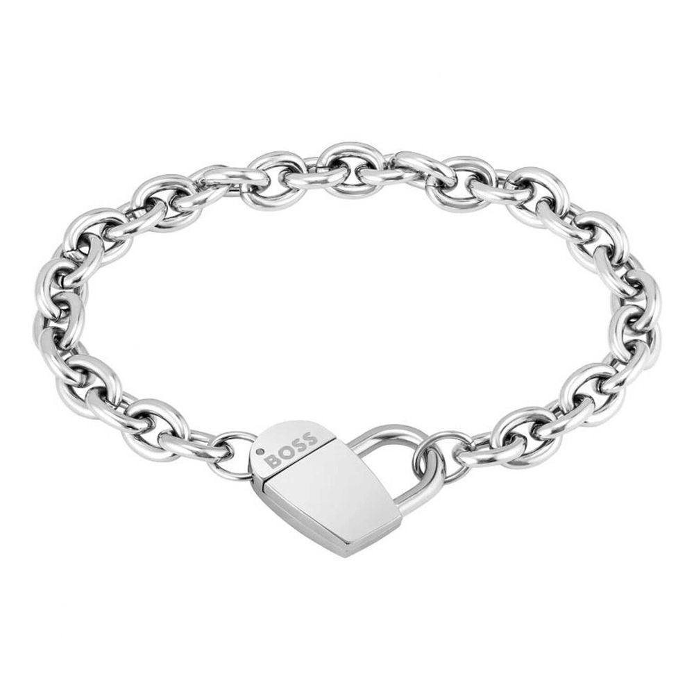 Hugo Boss Gray Stainless Steel Bracelet BOSS WOMEN 1580418 (19CM)