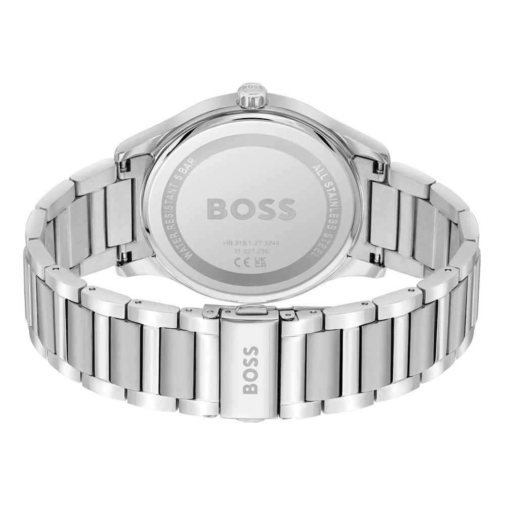 Hugo Boss Men's Gray Stainless Steel Dress Watch