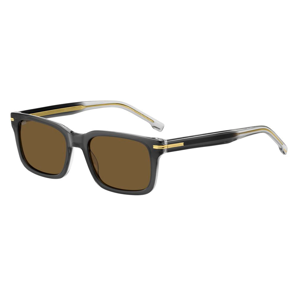 Hugo Boss Gray Acetate Sunglasses BOSS1628SKB7