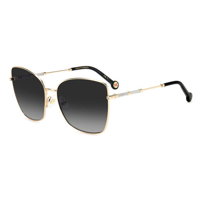 Carolina Herrera Gold Metal Sunglasses HER0133S000