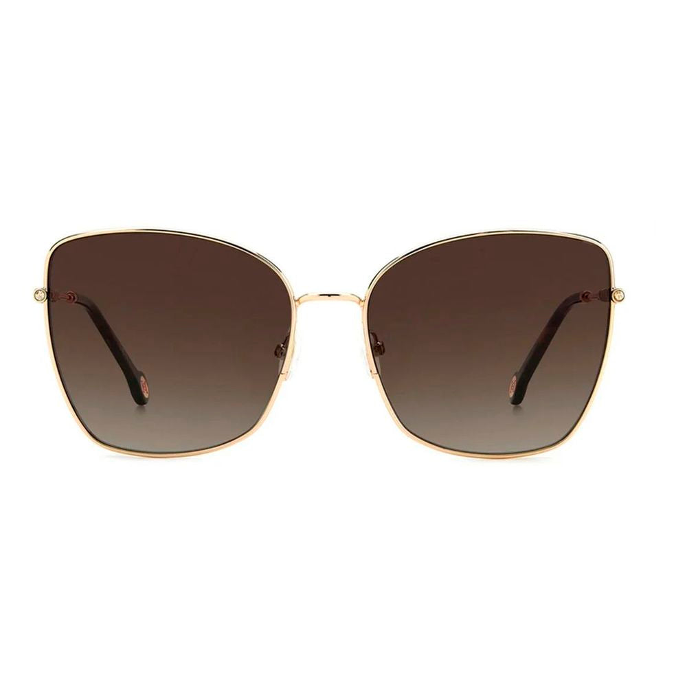 Carolina Herrera Gold Metal Sunglasses HER0133S000