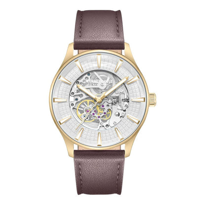 Kenneth Cole Men's Automatic Brown Leather Dress Watch