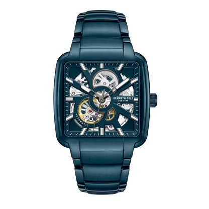 Kenneth Cole Men's Blue Stainless Steel Bracelet Watch