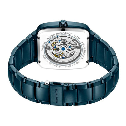 Kenneth Cole Men's Blue Stainless Steel Bracelet Watch