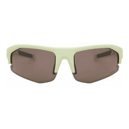 Bolle Bicolor Plastic Sunglasses - Green Frame, Brown Lenses