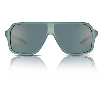 Bolle Bicolor Nylon Sunglasses - Green Frame, Grey Lenses