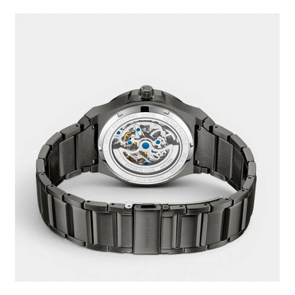 Kenneth Cole Men's Automatic Dress Watch, Grey Stainless Steel