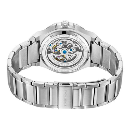Kenneth Cole Men’s Stainless Steel Dress Watch, Grey Dial