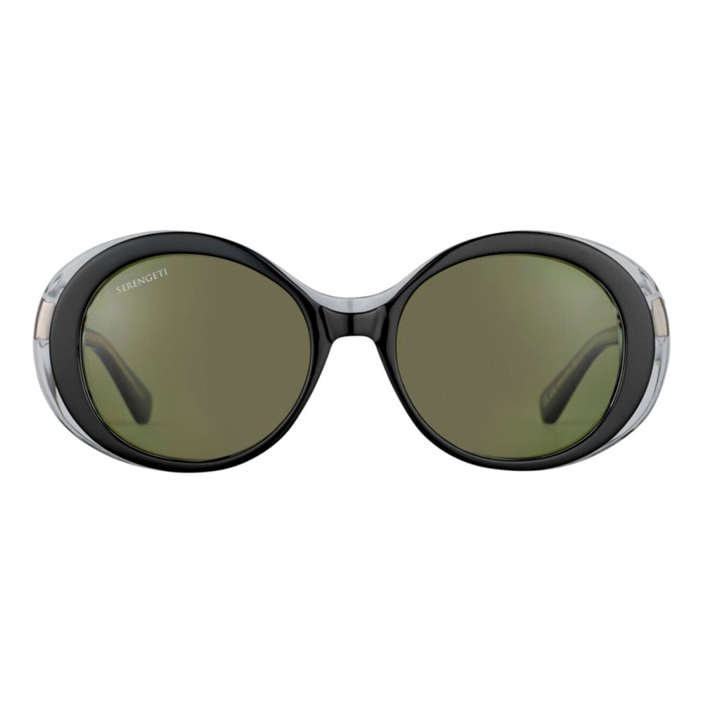 Serengeti Black Plastic Sunglasses - Women SS541001