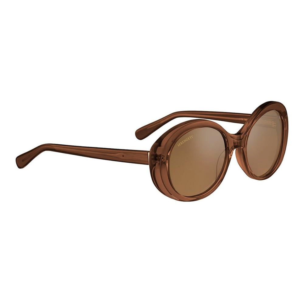 Serengeti Brown Acetate Sunglasses SS541006