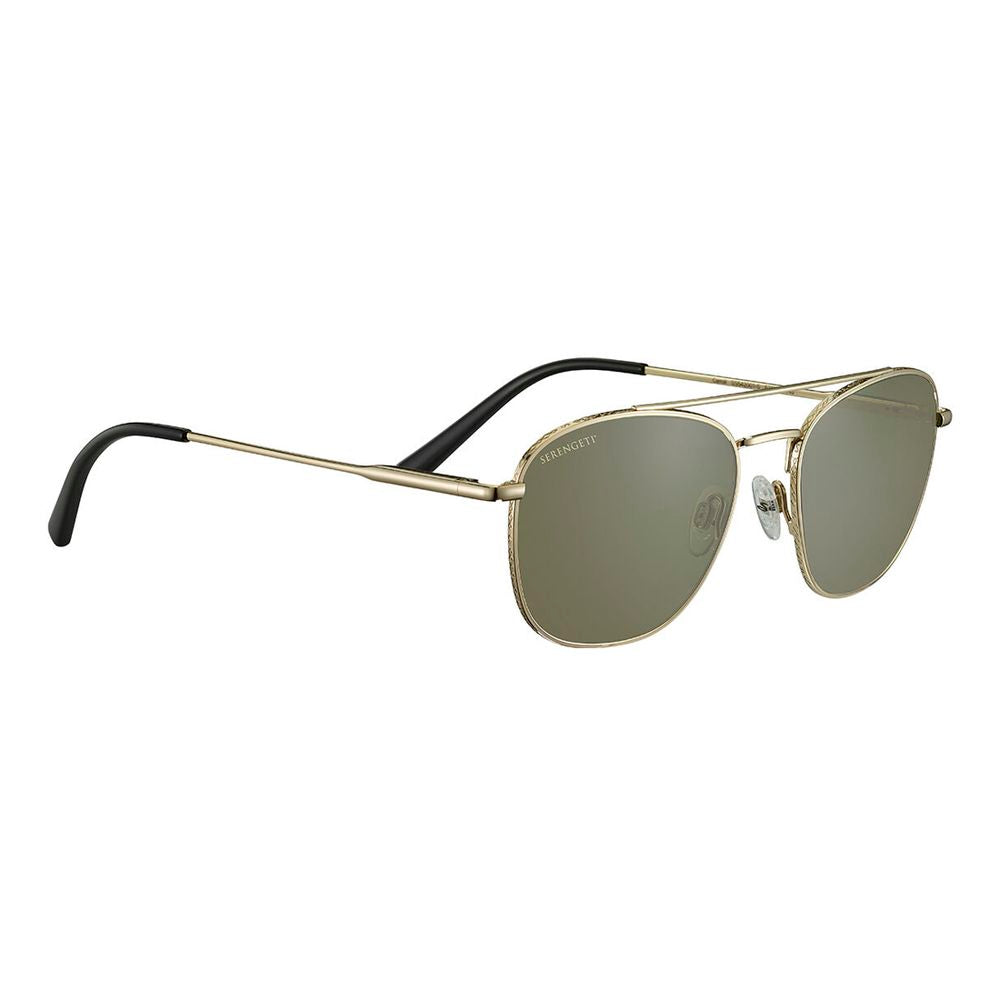 Serengeti Gold Plastic Sunglasses SS542001