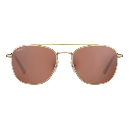 Serengeti Gold Plastic Sunglasses SS542004