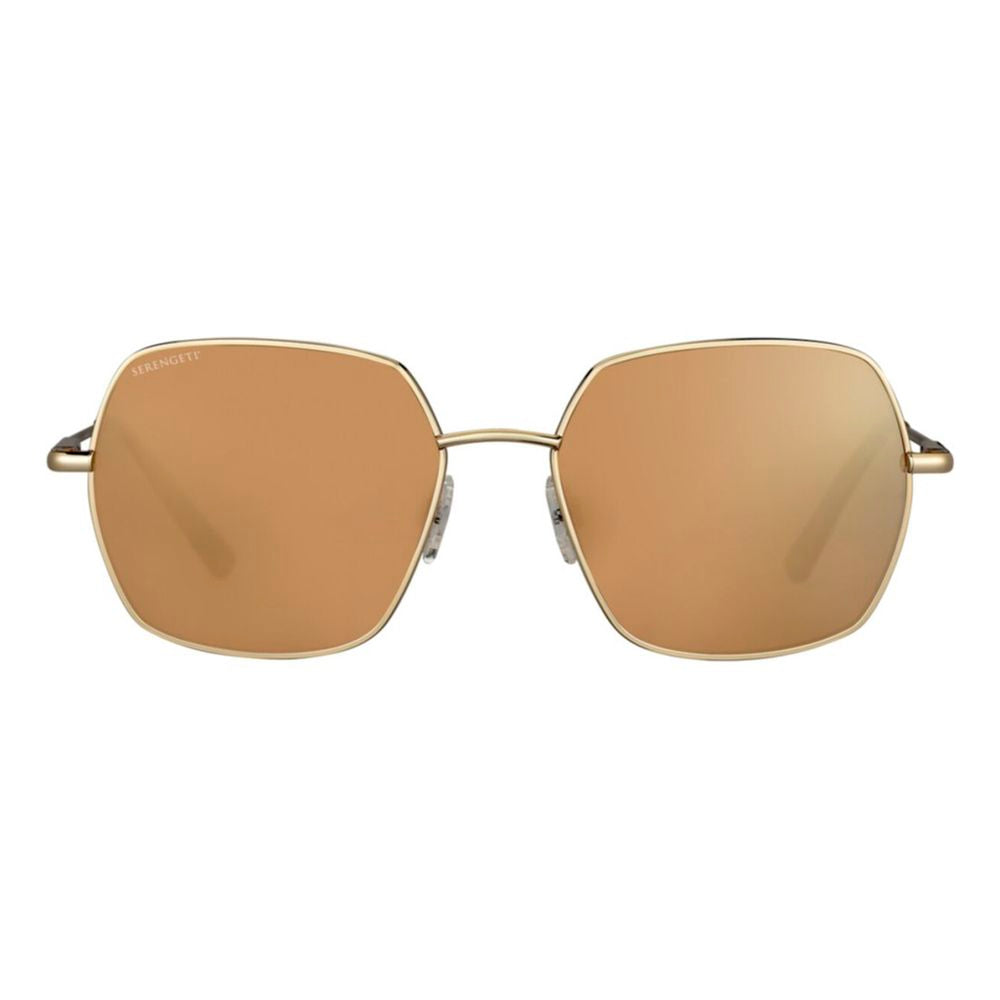 Serengeti Gold Plastic Sunglasses SS548003