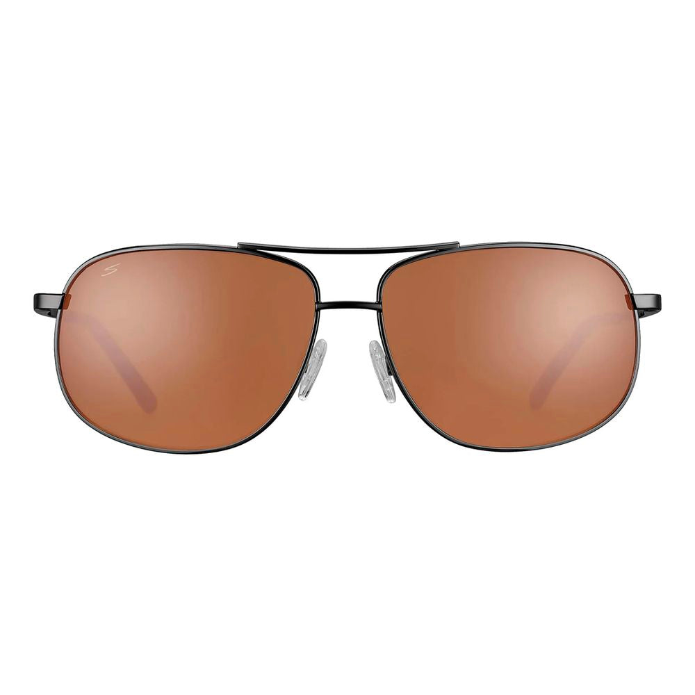 Serengeti Gray Metal Sunglasses SS567001