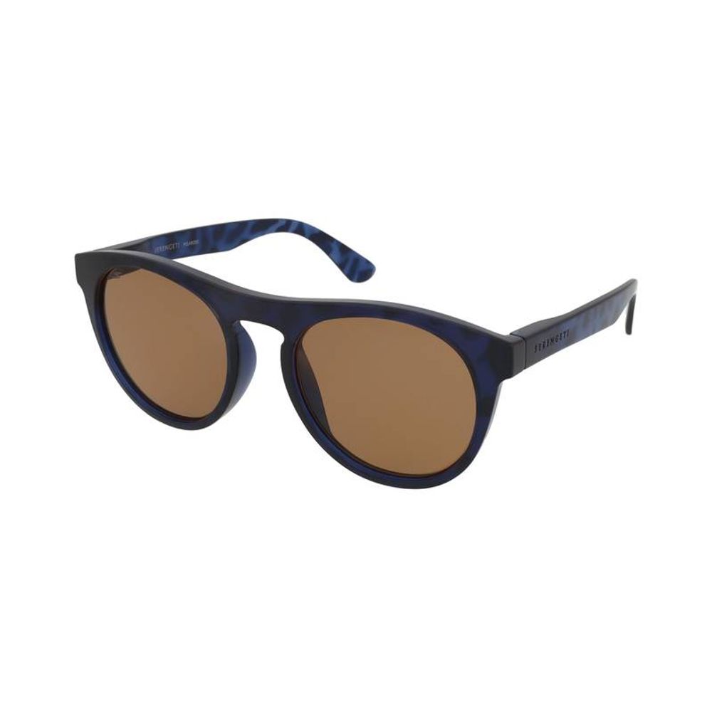 Serengeti Blue Resin Sunglasses SS572003-S
