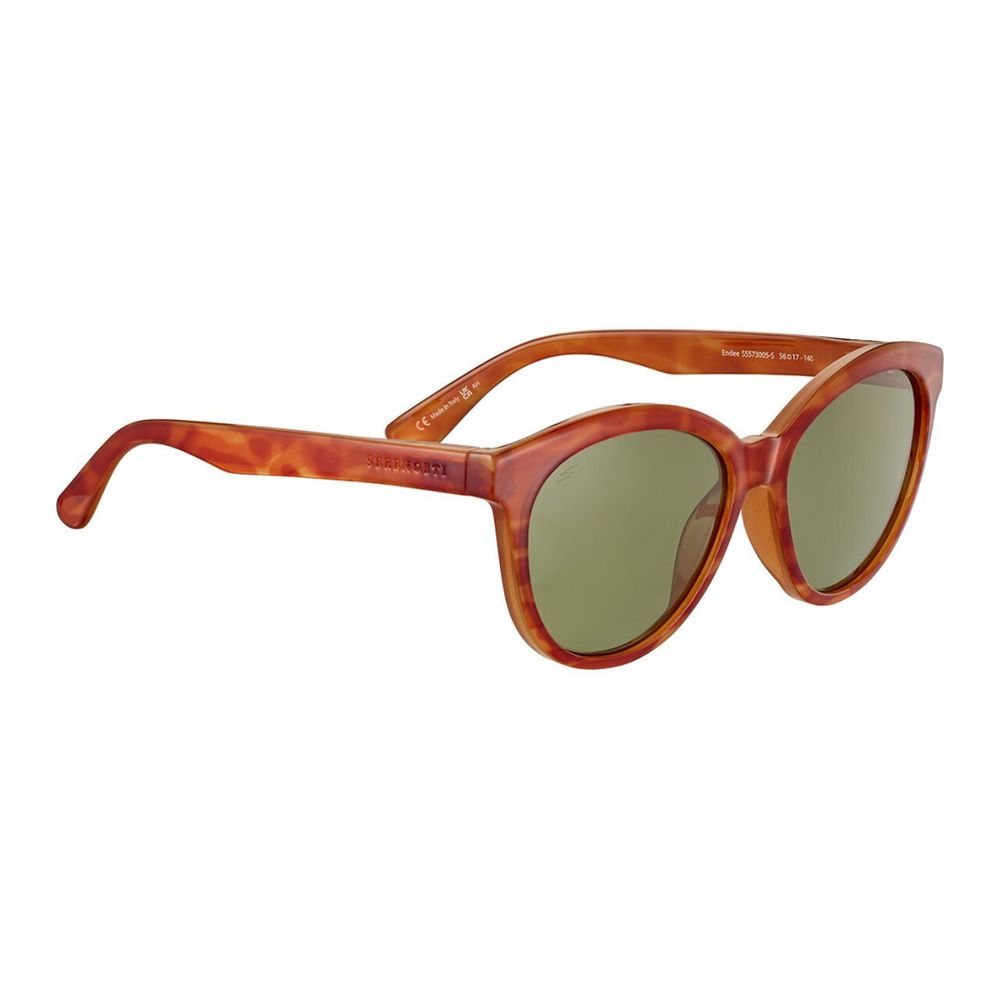 Serengeti Brown Resin Sunglasses - SS573005-S