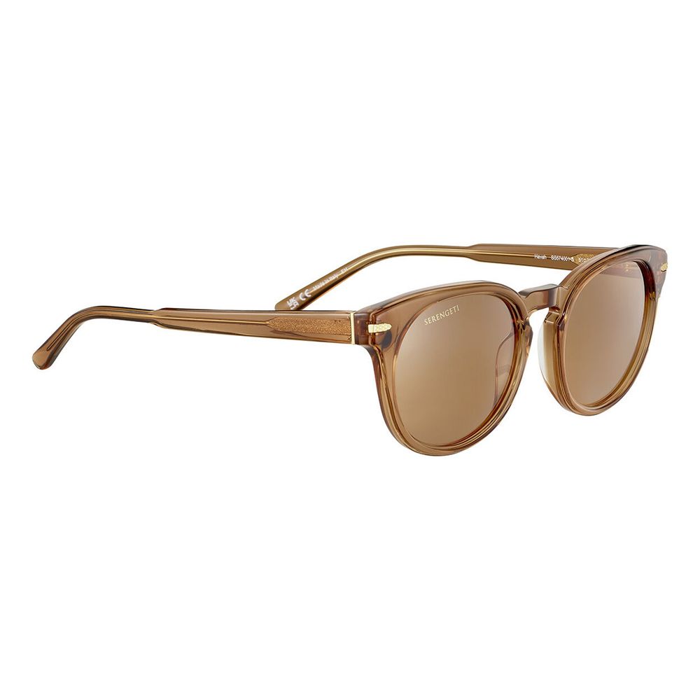 Serengeti Brown Resin Sunglasses SS574001-S