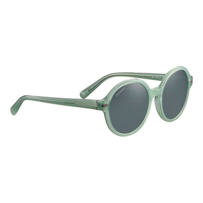 Serengeti Bicolor Resin Sunglasses - Green Frame